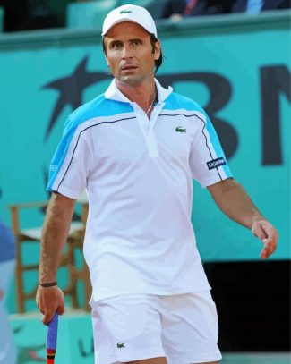 Fabrice Santoro Tennis Player Diamond Painting