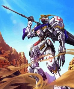 Gundam Barbatos Diamond Painting