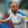 Jay Spearing Tranmere Rovers Player Diamond Painting