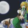 Leafa Character Diamond Painting