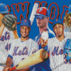 New York Mets Players Diamond Painting