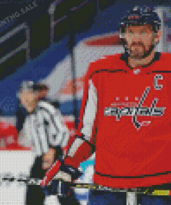 Washington Capitals Ice Hockey Player Diamond Painting