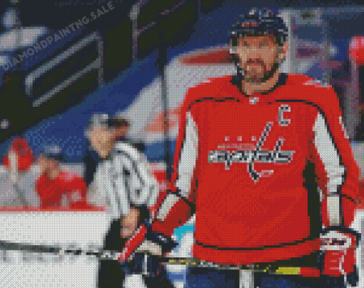 Washington Capitals Ice Hockey Player Diamond Painting