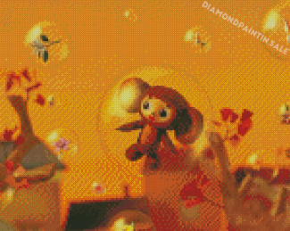 Cheburashka Animation Diamond Painting