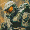 Halo Master Chief Game Diamond Painting