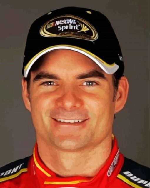 Jeff Gordon Diamond Painting