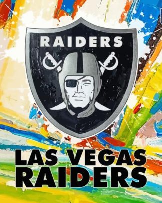 Las Vegas Raiders Art Diamond Painting