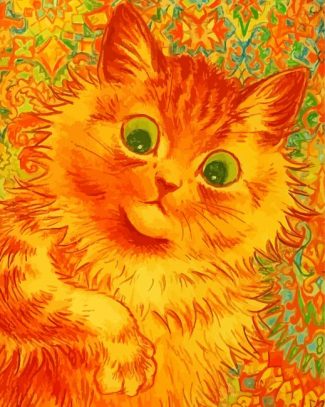 Louis Wain Cat Diamond Painting