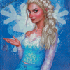 Modern Disney Character Elsa Diamond Painting