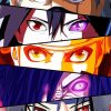 Naruto Eyes Characters Diamond Painting