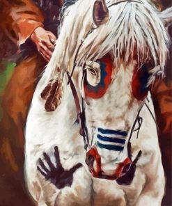 Native American Horse Diamond Painting