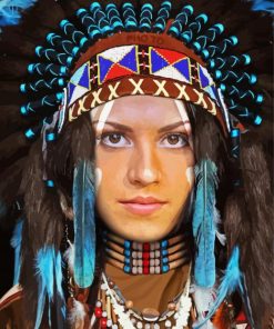 Native Indian Diamond Painting
