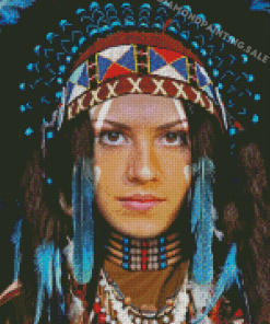 Native Indian Diamond Painting