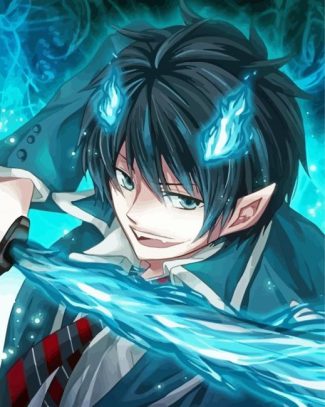 Okumura Blue Exorcist Anime Diamond Painting