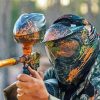 Paintball Player Diamond Painting