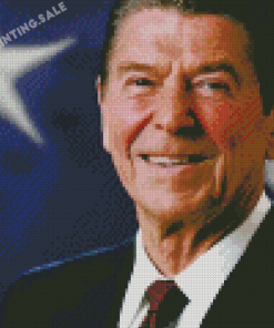 President Ronald Reagan Diamond Painting