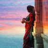 Rajasthani Girl By Lake Diamond Painting