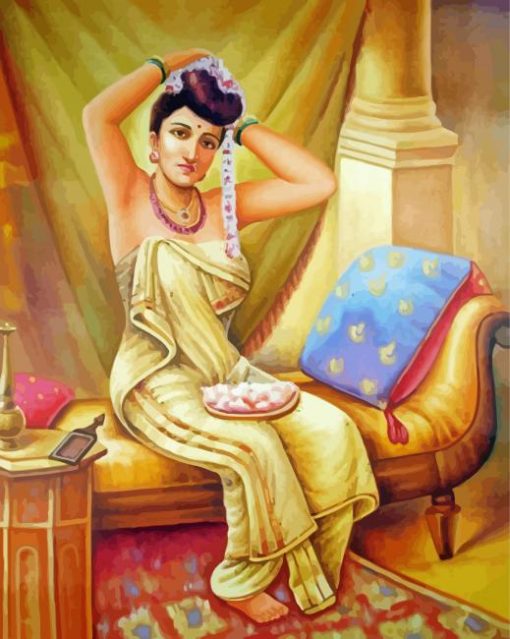 Rajasthani Girl Diamond Painting