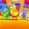 Rockos Modern Life Animation Characters Diamond Painting