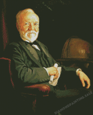 Aesthetic Andrew Carnegie Diamond Painting