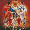 Cristiano Collage Football Player Diamond Painting