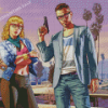 Grand Theft Auto V Characters Diamond Painting