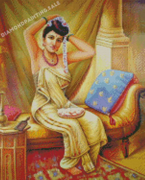 Rajasthani Girl Diamond Painting