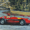 Vintage Formula 1 Cars Art Diamond Painting