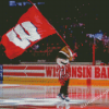 Wisconsin Badgers Hockey Diamond Painting