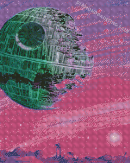 Star Wars Death Star Diamond Painting