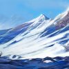 Scandinavian Mountains Art Diamond Painting