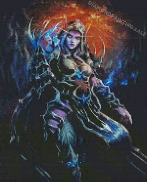 Sylvanas Windrunner Diamond Painting