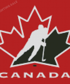 Team Canada Logo Diamond Painting