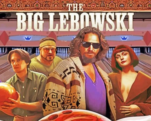 The Big Lebowski Characters Diamond Painting