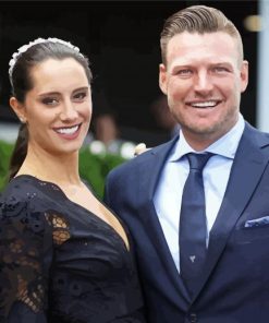 The Couple Sam Groth And His Wife Diamond Painting