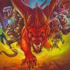 The Dungeons And Dragons Diamond Painting