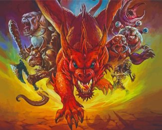 The Dungeons And Dragons Diamond Painting
