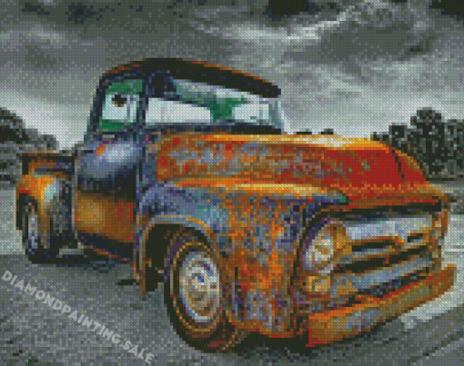 Vintage Truck Diamond Painting