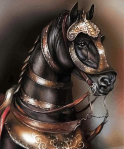 War Horse Diamond Painting