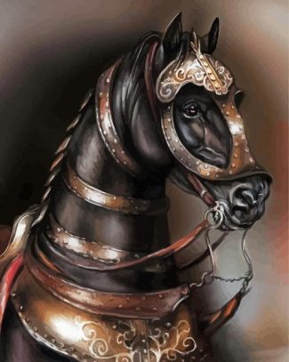 War Horse Diamond Painting