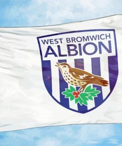 West Bromwich Albion Flag Diamond Painting