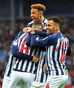 West Bromwich Albion Players Diamond Painting