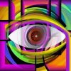 Abstract Eyes Art Diamond Painting