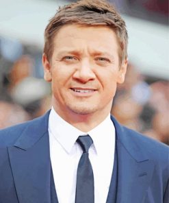 Actor Jeremy Renner Diamond Painting