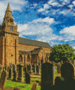 Aesthetic St Machars Cathedral Aberdeen Diamond Painting
