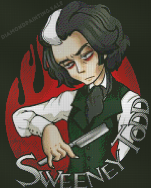 Aesthetic Sweeney Todd Diamond Painting