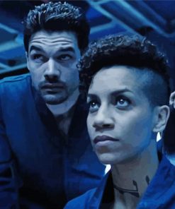 Aesthetic The Expanse Characters Diamond Painting