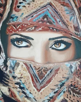 Arab Lady Diamond Painting