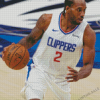 Clippers Kawhi Basketball Player Diamond Painting