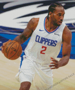 Clippers Kawhi Basketball Player Diamond Painting